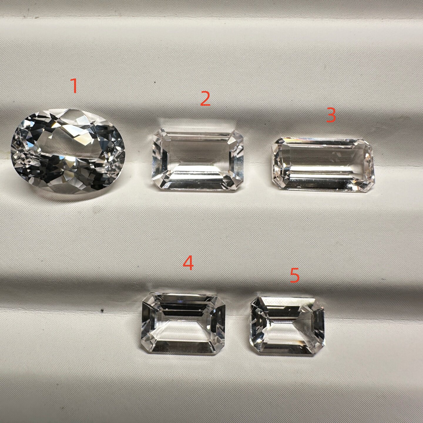 天然墨西哥赛黄晶裸石戒面50元起/克拉晶体干净椭圆祖母绿切割