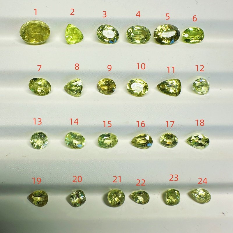 天然非洲高色散马里榴石裸石80/克拉起彩色宝石戒面耳环吊坠椭圆