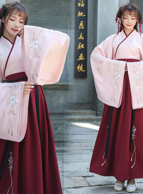 中式婚礼伴娘服汉服节演出走秀