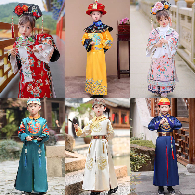 格格宫廷出租龙袍清朝小皇帝古装