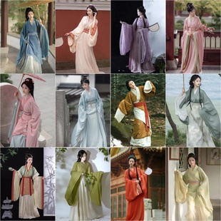 出租怀谷居正版魏晋风复原款秦汉话剧战国袍直裾长曲裾演出服租赁