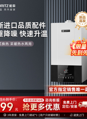 NORITZ/能率 壁挂炉天然气家用地暖采暖炉燃气热水器两用22A3FFA