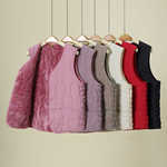 冬装新款女士羽绒棉马甲内外穿加绒加厚保暖背心贴身暖胃小马夹女