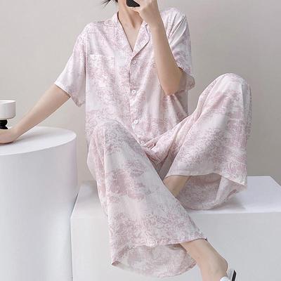 2025年新款睡衣女春夏季短袖长裤