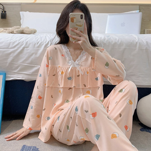 女士绵绸柔软舒适睡衣