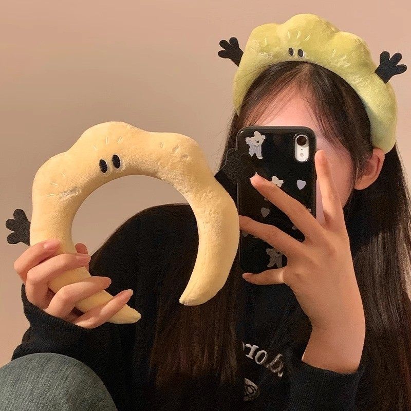 匣子小匣子卡通可爱搞怪毛绒发箍发饰