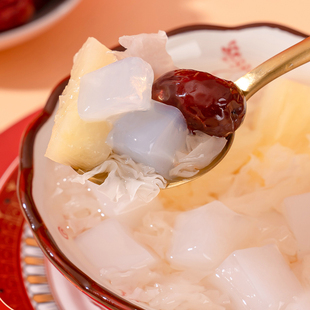 福建特产喜多多什锦椰果850g 水果罐头椰果红枣菠萝银耳饮料即食