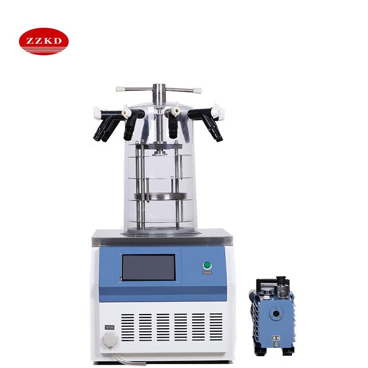 厂家供应真空冷冻干燥机食品冻干设备台式小型实验室冻干机