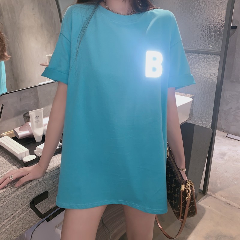 實拍特價不減港味恤女秋冬寬鬆百搭顯瘦圓領打底衫潮