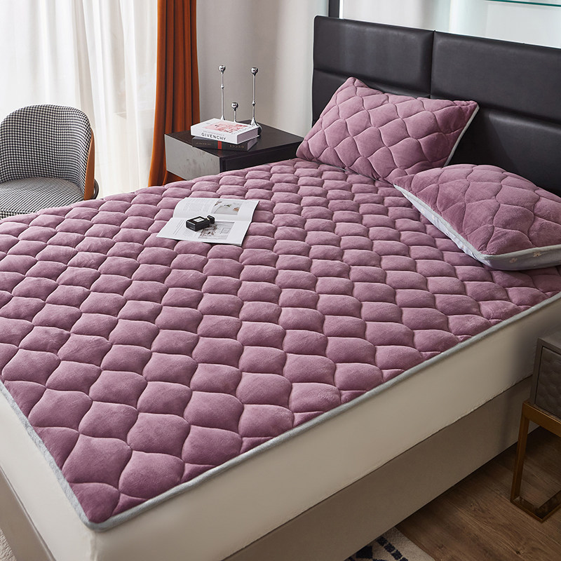 牛奶绒床垫软垫家用冬季珊瑚绒褥子薄垫子保暖法兰绒加厚毯子床褥,床上用品,床垫/床褥/床护垫/榻榻米床垫,淘宝优惠券,粉丝福利购,淘宝优惠卷