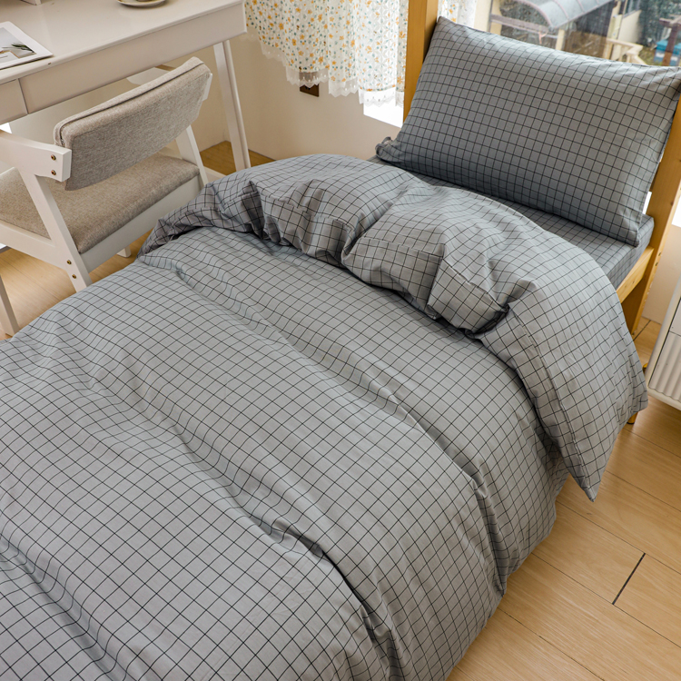 学生宿舍被子被褥全套一整套寝室单人床住宿六件套床上用品三件套