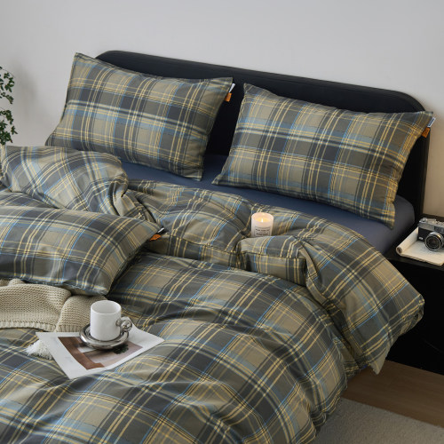 全棉保暖磨毛单人双人被套