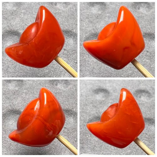 一物一图原矿天然南红元宝散珠手链背云108佛珠配饰16/18MM特价