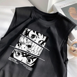 数据超好抖音品质印花宽松无袖背心韩版ins风潮牌t恤BX608-P20，男装背心/马甲，电商A486