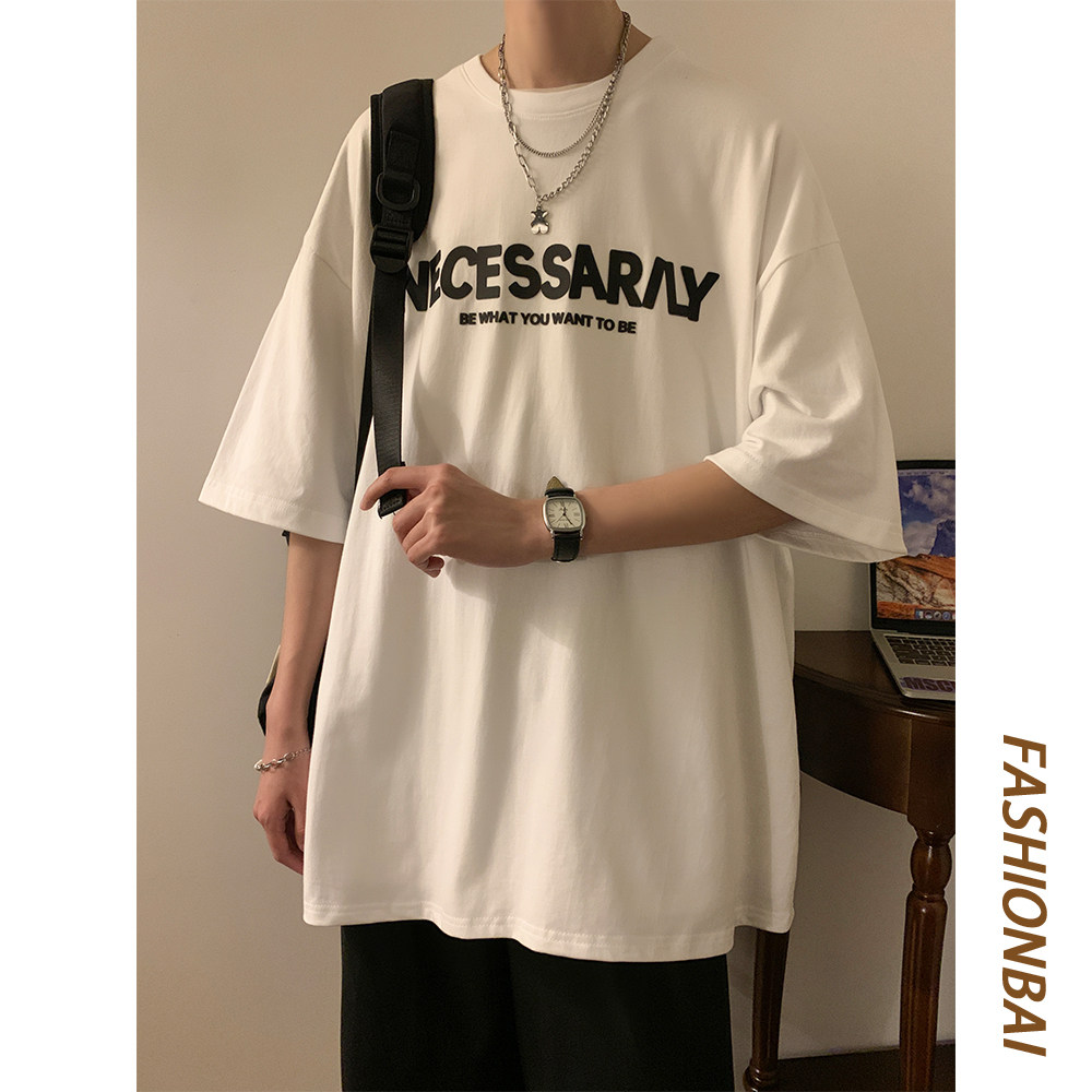 重磅纯棉 直播有280克 美式潮牌硅胶立体印花宽松短袖t恤T596-P25图片