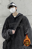 500g重磅高街做旧水洗复古潮牌连帽卫衣外套W692常规P65加绒P75，男装卫衣，电商A486