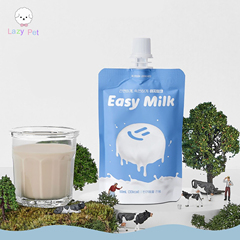 现货~韩国easy milk宠物猫狗零乳糖A2蛋白质营养牛奶50ml