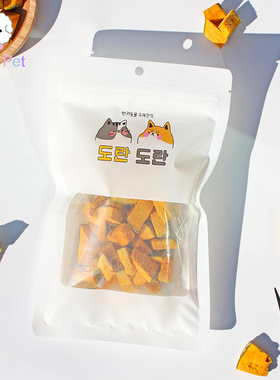 「Lazy Pet」韩国Doran宠物猫狗肠道眼睛营养控体甜南瓜蔬菜冻干