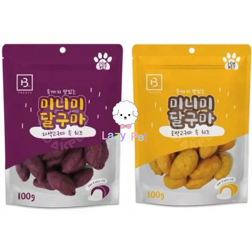 韩国宠物紫薯奶酪芝士夹心馅零食