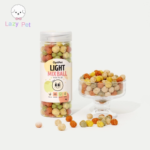 「Lazy Pet」韩国optipet宠物皮毛眼睛肠道护理迪低卡4色狗零食球
