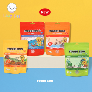 「Lazy BOO宠物狗狗红薯虾花蟹海带乳酸菌味零食 Pet」韩国FOODI