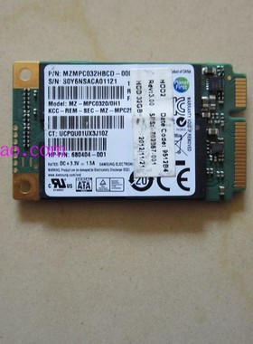 Samsung/三星 MSATA 24G 32G 64G 128G SSD 固态硬盘 MLC 高速