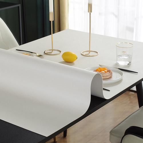 pvc皮革桌布环保无味防水茶几