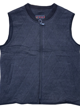 塞牧羊新款针织羊毛男马甲立领休闲高弹力纯色坎肩21J004