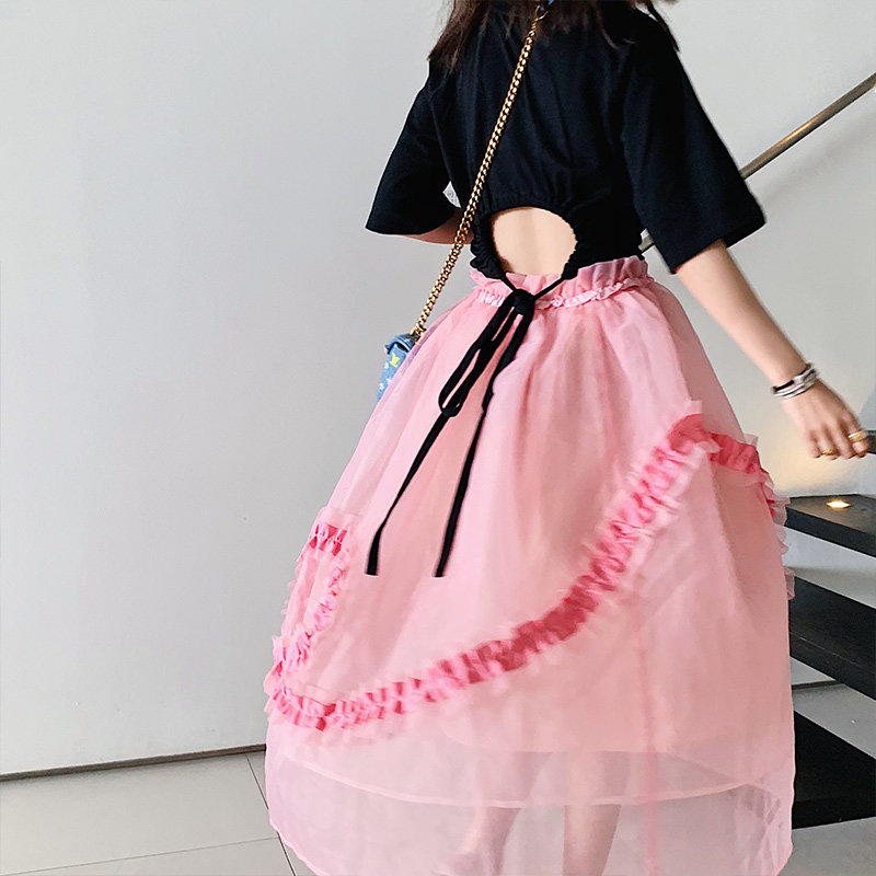 Fans feedback Zhao Chen Chen temperament Fashionable Pompous skirt Gauze skirt cec Ultra-fire skirt Fairy skirtin the Women's clothing/Boutique , Skirts  category - from Buy2taobao.com to provide professional Taobao agent buy service