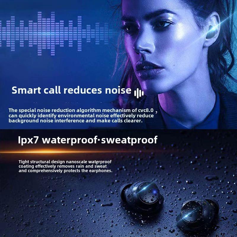 柏林之声新款无线高端运动智能降噪运动蓝牙耳机入耳式超长续航