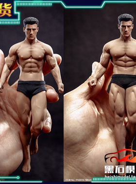 现货 TBLeague 1/12兵人 TM01A & TM02A 带头雕 包胶肌肉 男素体