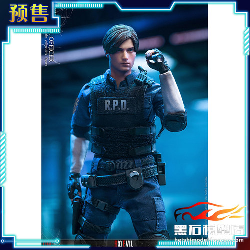 LIMTOYSRPD警官1/12里昂兵人S版