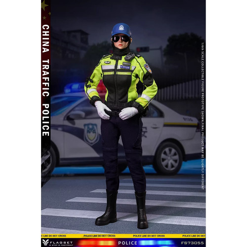 预售定金 FLAGSET 1/6 FS73055 交通警察部队 女警员  可动人偶