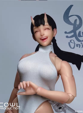 预售定金 COWL PRODUCTION 1/12 CP00 鬼 超可动女素体 可动手办