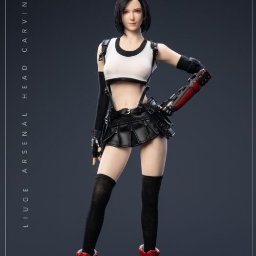 现货 1比6 蒂法Tifa 时尚女兵人服饰 可动眼配件包