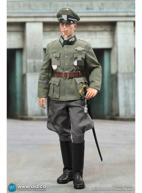 预售定金 DID新品 D80194 1/6 比例 二战德国国防军军官-奥托雷默