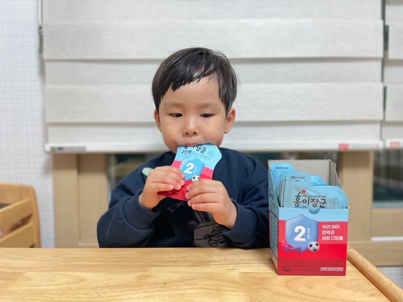 正官庄儿童4-6岁红参将军2段20ml*30袋皂苷3.6mg韩国本土专柜代购