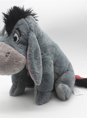 百亩森林伊尔驴毛绒玩具Eeyore公仔玩偶儿童安抚布娃娃生日礼物