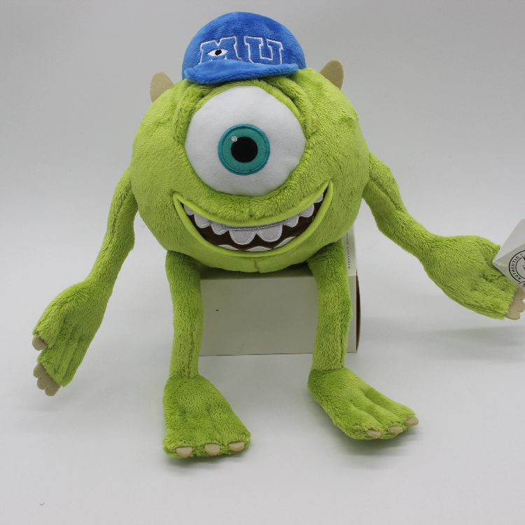 怪兽大学monster 大眼仔麦克毛怪毛绒玩具公仔布娃娃生日礼物
