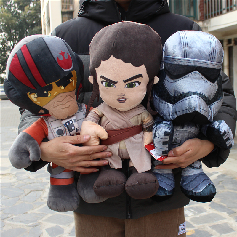 星球大战Star Wars法斯玛雷伊达默龙黑武士毛绒玩具公仔布娃娃