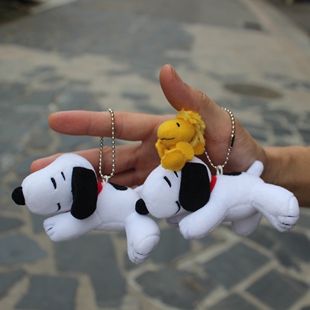 超萌史努比趴姿Snoopy黄鸟糊涂塔克毛绒玩具公仔布娃娃挂件包挂绳