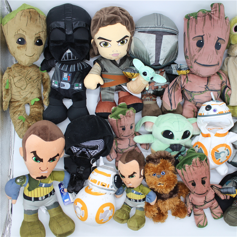 星球大战黑武士凯洛伦毛绒玩具