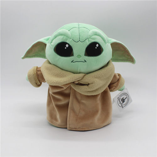婴儿尤达大师yoda毛绒玩具公仔