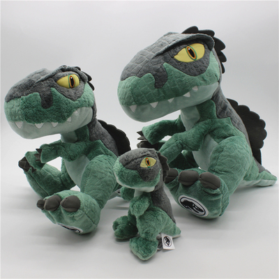 侏罗纪迅猛龙脊背龙恐龙毛绒玩具