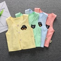 Áo cotton cho bé gái mùa thu và mùa đông nam bé bé áo vest đôi trẻ em áo vest cotton 1-3 tuổi - Áo ghi lê áo gile bé gái hàng độc