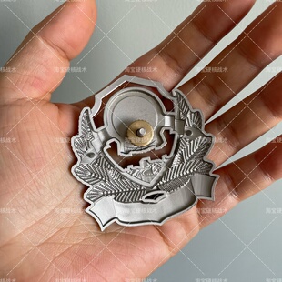 2026新式礼服帽徽 金属 6厘米