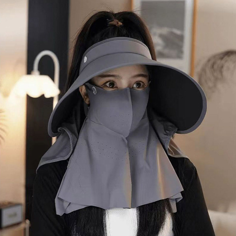 升级春夏大帽檐披肩防晒遮阳帽女图片