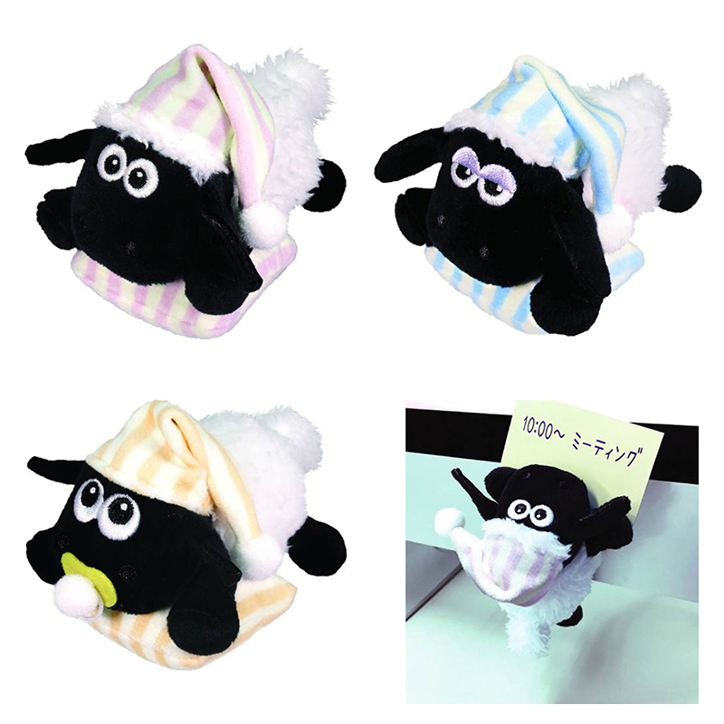 日本OST迷你玩偶小羊肖恩冰箱贴