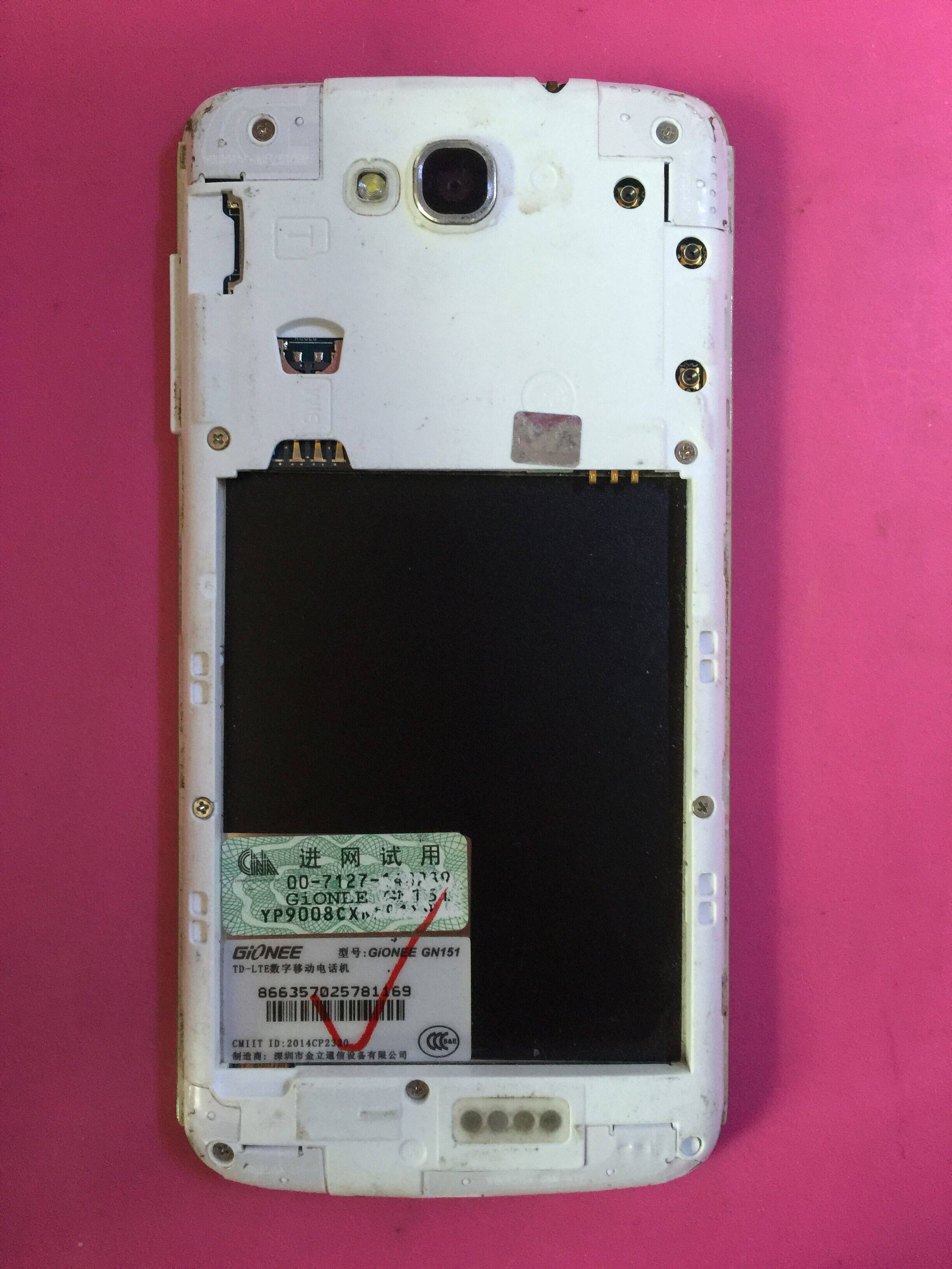 gionee 金立gn151  原装拆机bl-c008c电池3590