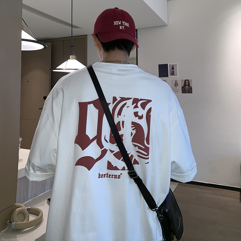 情侣短袖260G纯棉短袖